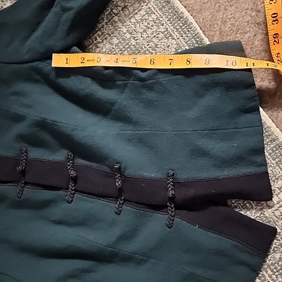 🔴 🔚🔜 SALE Ellen Tracy Vtg Cowboy Cut Jacket with Embroidered Details - Picture 8 of 10